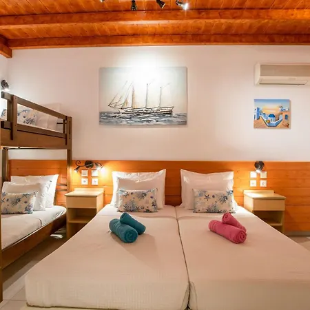 Apartment New Bic Economy 3-4 Adults First Floor N Parikia (Paros)